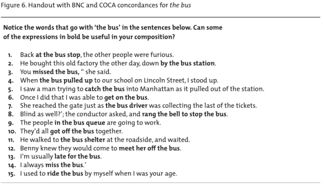 the bus concordances